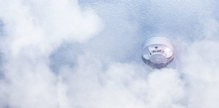 a car in the snow