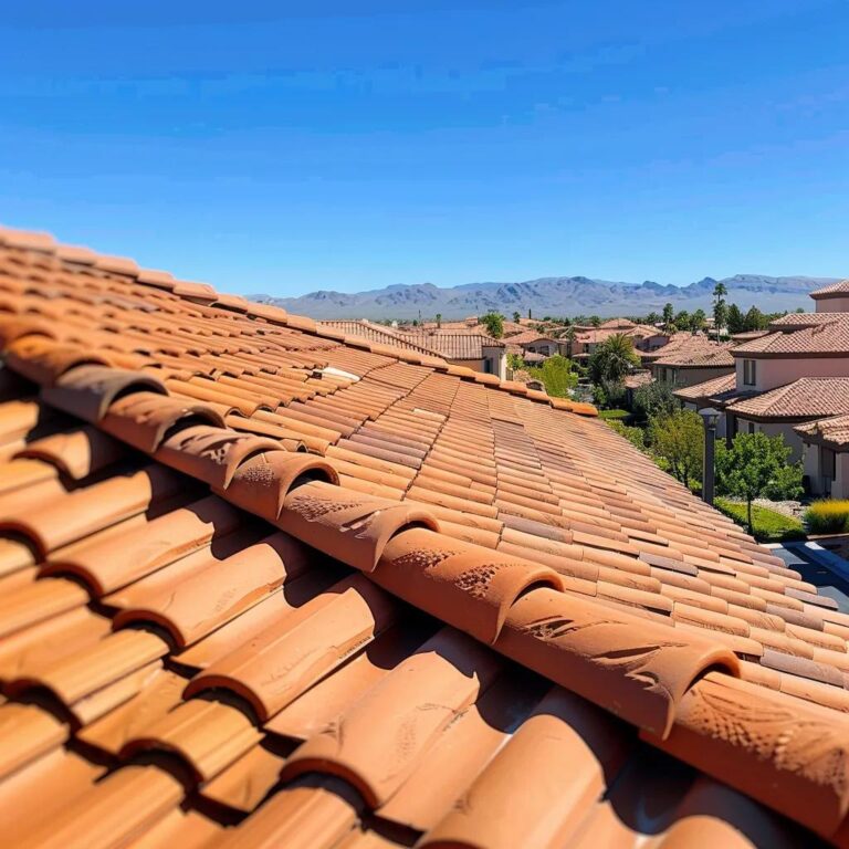 Well-maintained roof in Las Vegas highlighting the importance of proactive roof care