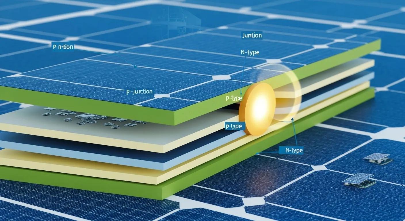 Close-up of a solar panel with a calculator and financial documents, illustrating cost analysis for solar installation
