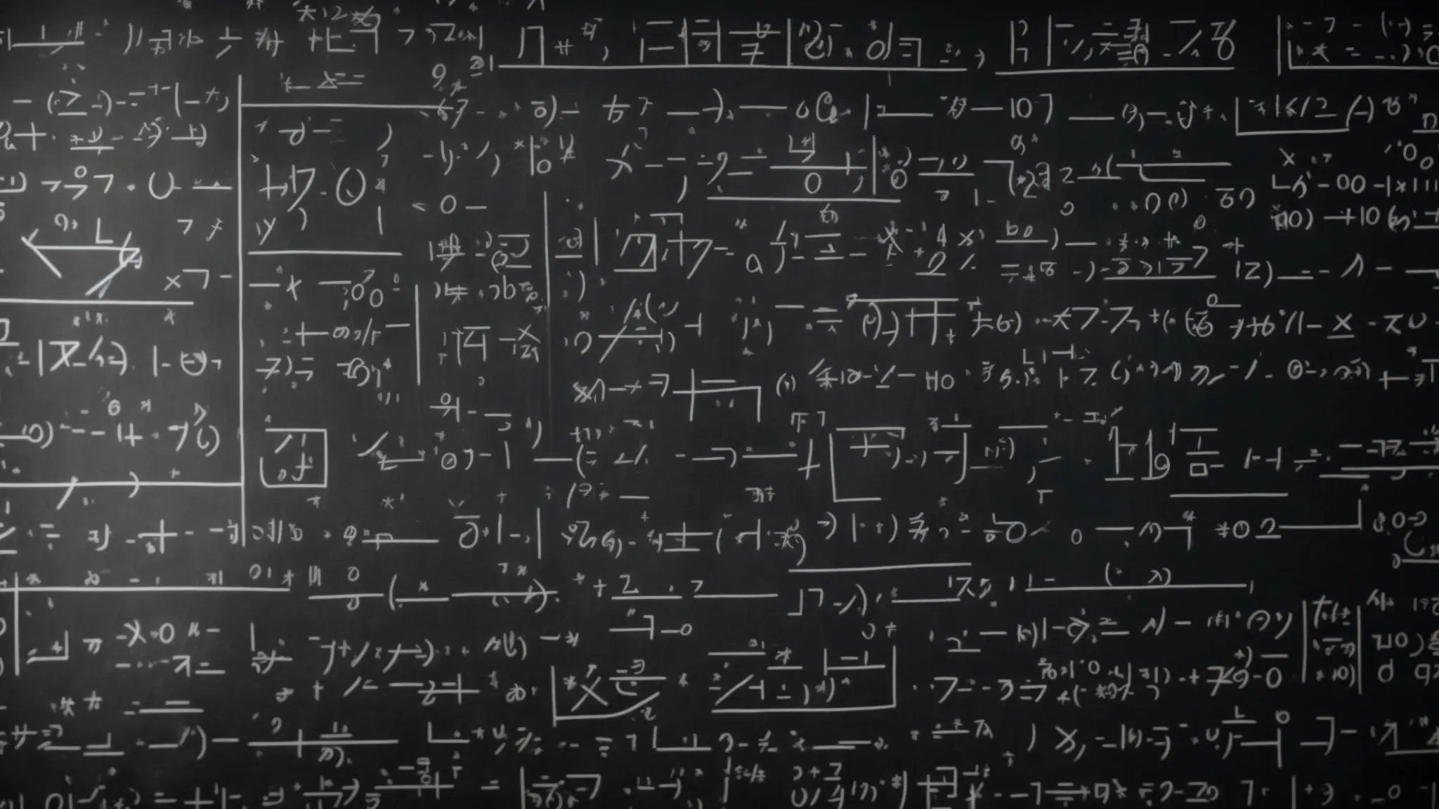 a chalkboard filled with algebraic equations and symbols, shedding light on the concept of inverse operations in a math classroom.