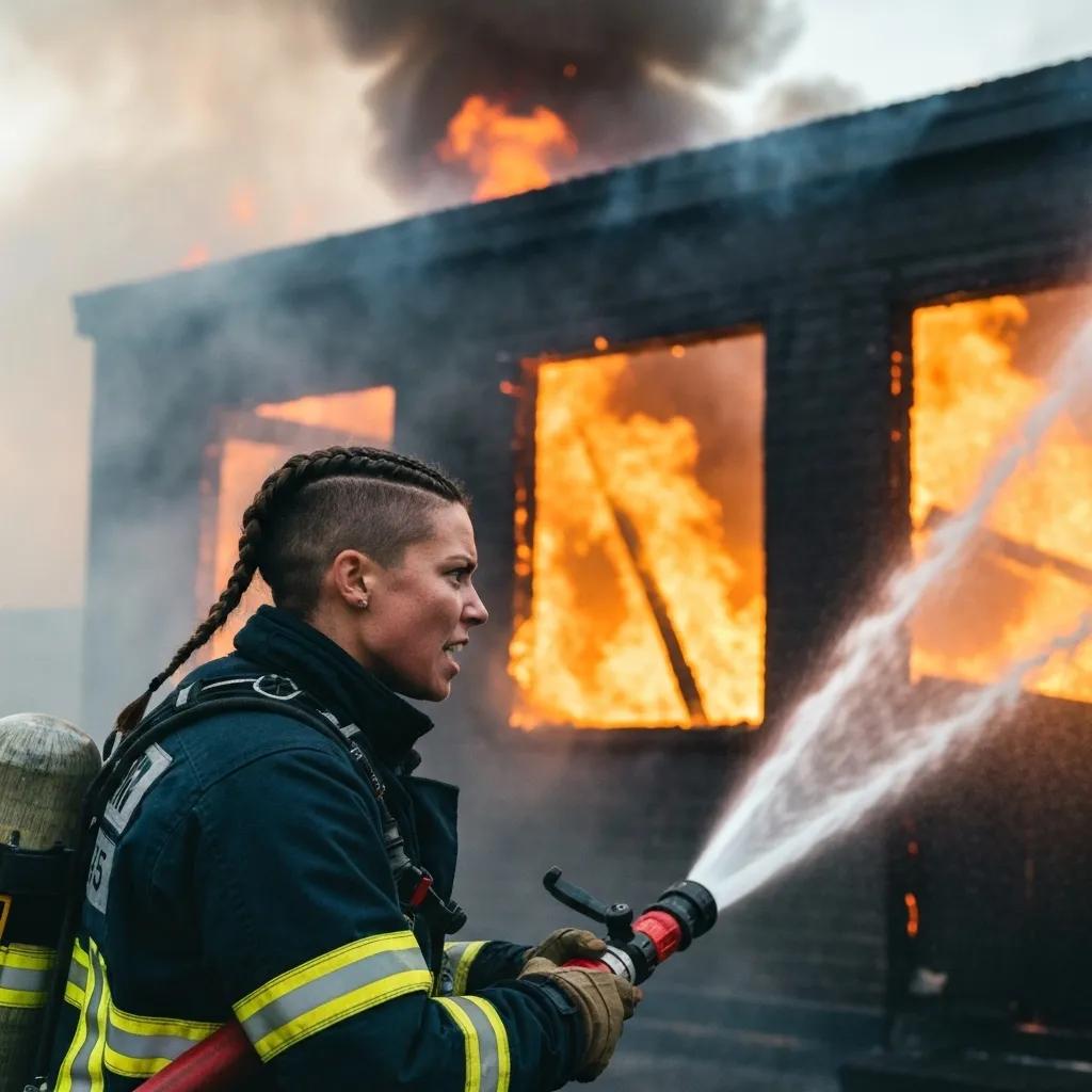 A professional using a power rake to dethatch a lawn, demonstrating an improvement in lawn care